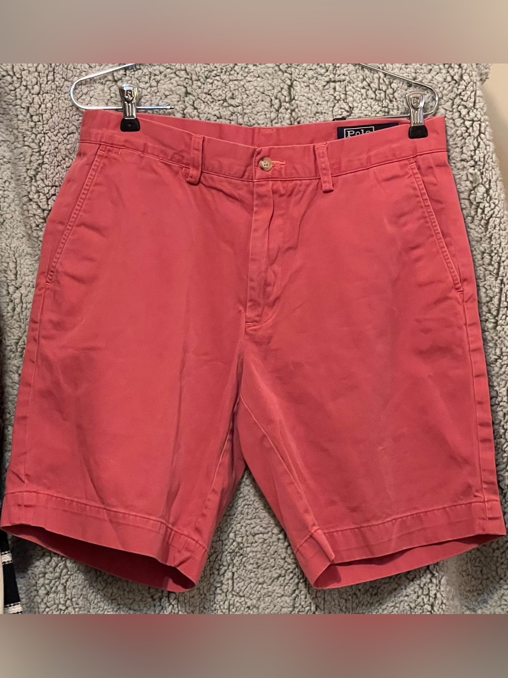 Polo by Ralph Lauren Men’s Classic Fit Nantucket-Red Cotton Chino Shorts